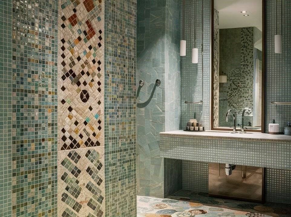 mosaic bathroom tiles