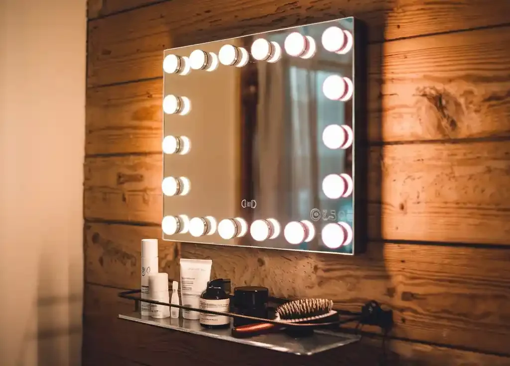 makeup mirror wall mount