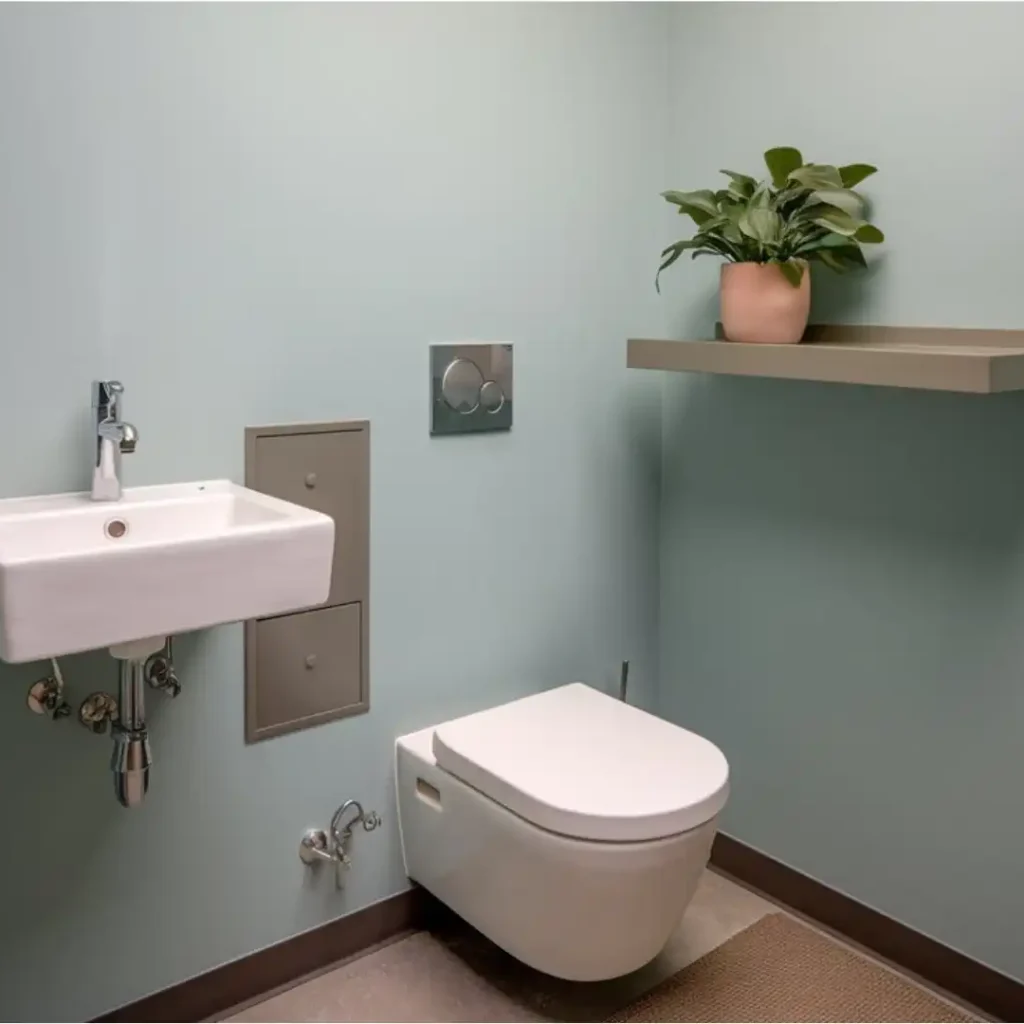 small office bathroom