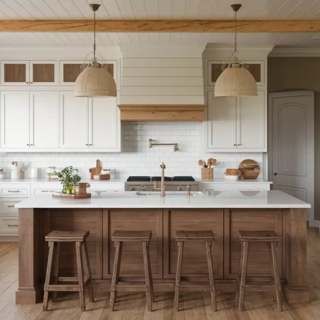 farmhouse rustic kitchen cabinets