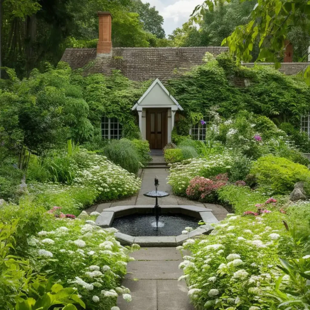 backyard english garden