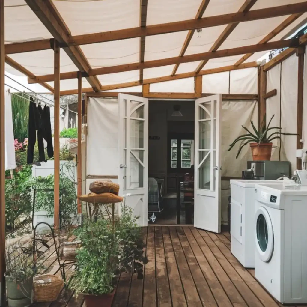 outdoor laundry room ideas