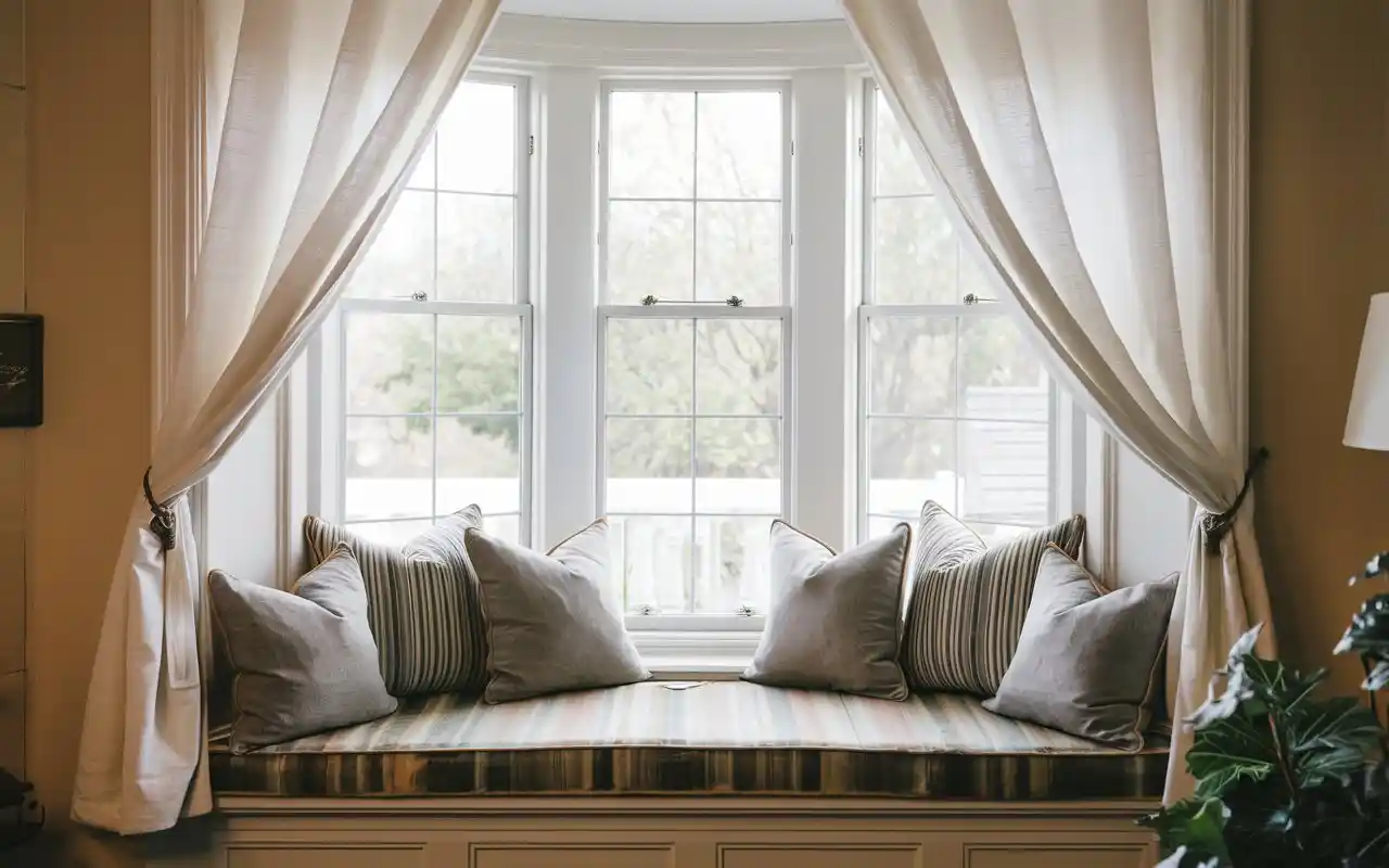 bay window treatment ideas