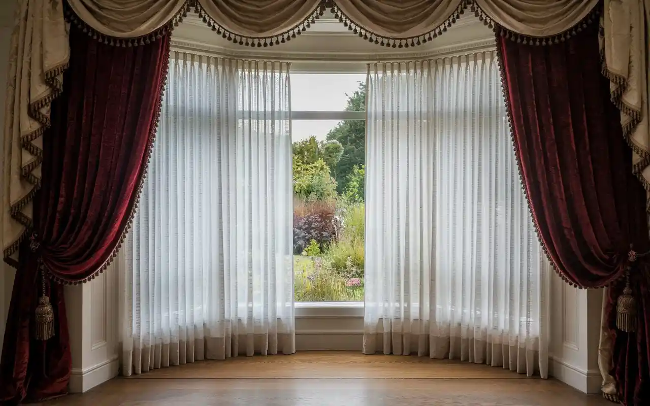 bay window treatment ideas